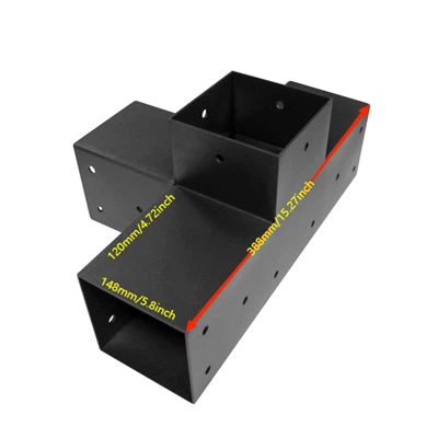 Soportes para pérgola de 6''x6'' 4-