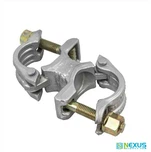 Abrazadera para andamios de material de construcción resistente